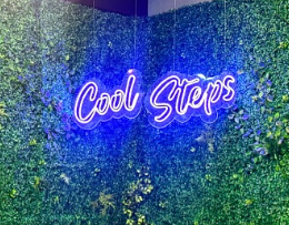 Cool Steps Cafe logo