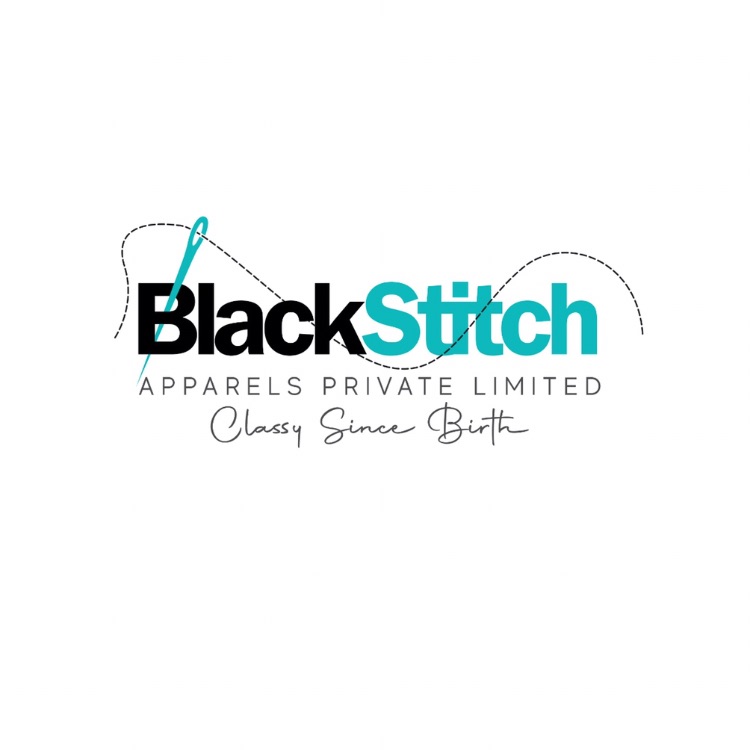 Black stitch Apparels logo