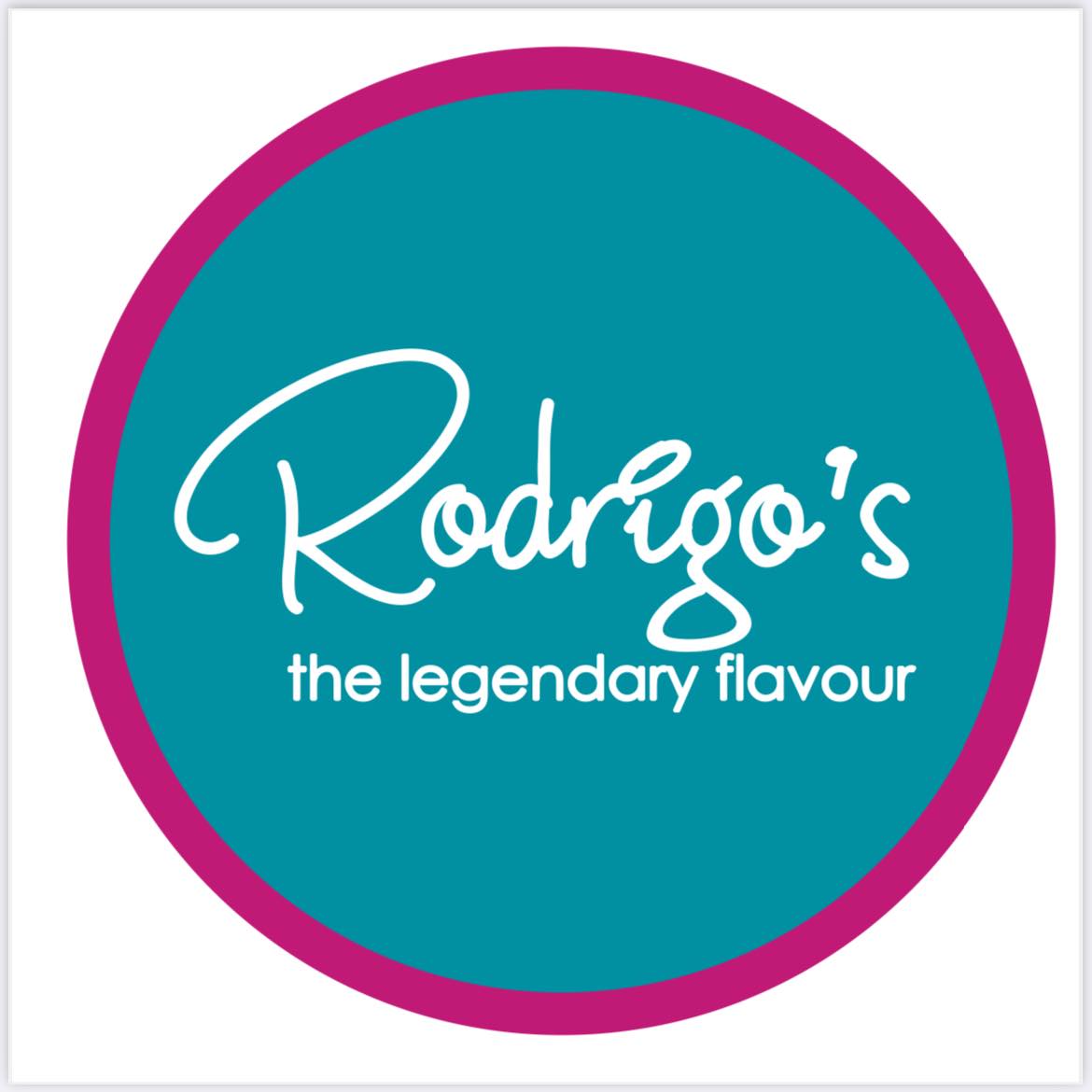 Rodrigo's  The Legendary Flavour logo